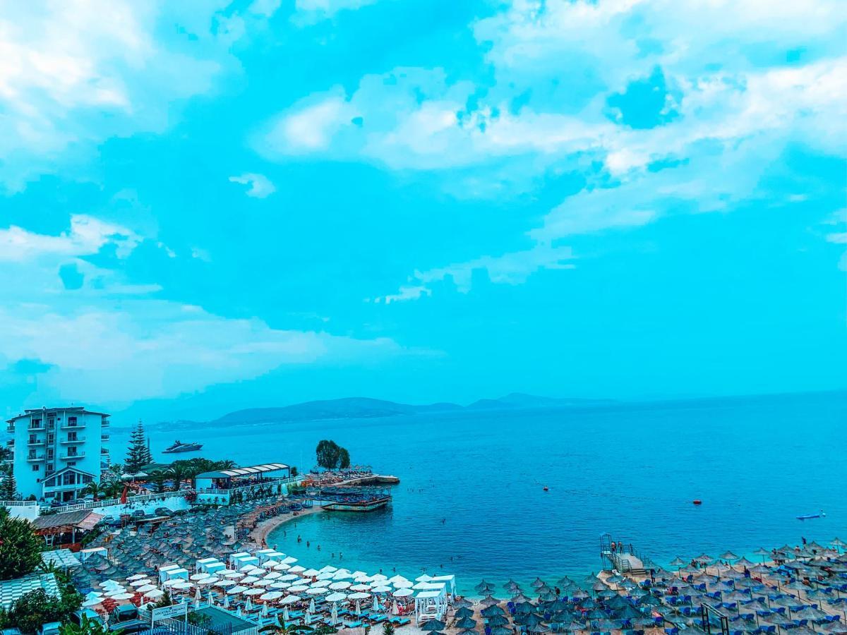 Majki Beach Apartments Sarande Ngoại thất bức ảnh