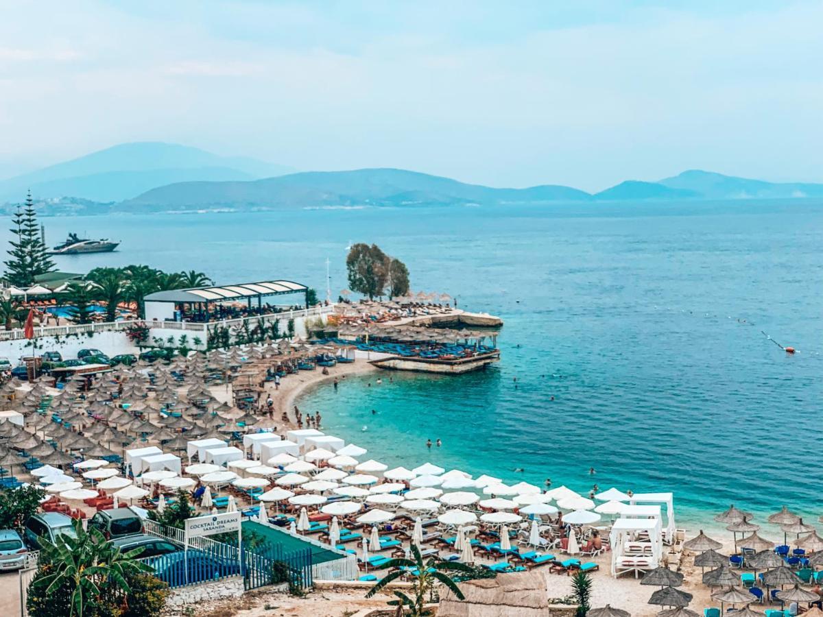 Majki Beach Apartments Sarande Ngoại thất bức ảnh