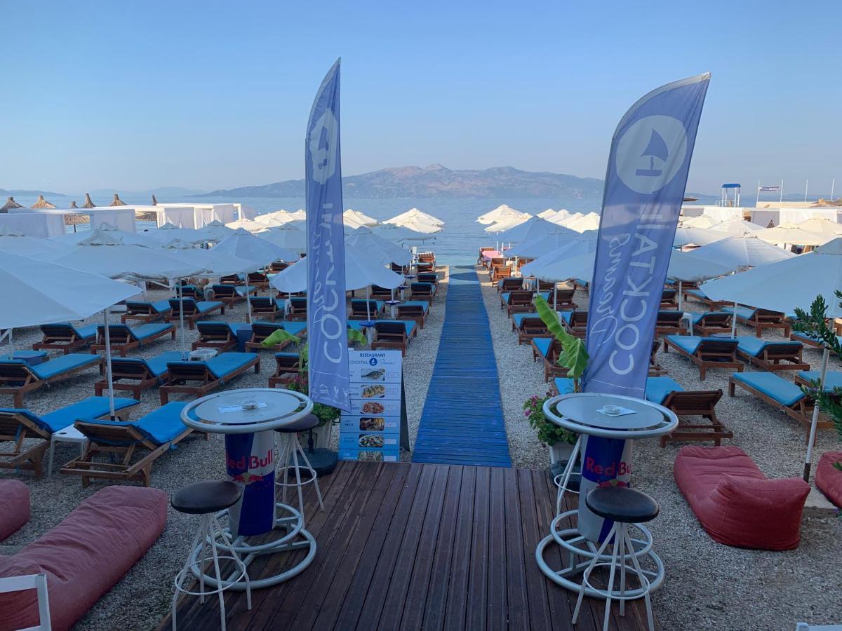 Majki Beach Apartments Sarande Ngoại thất bức ảnh